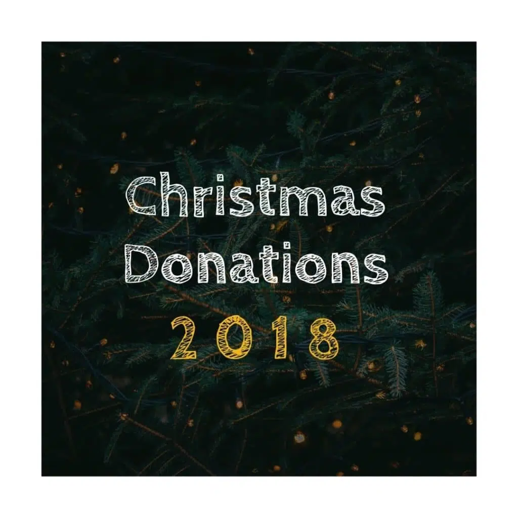 Christmas Donations 2018