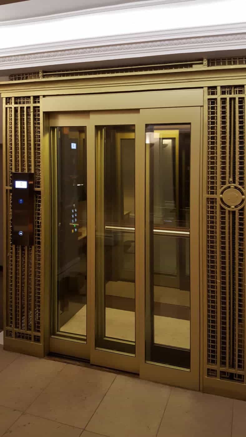 Lift Modernisation in a Residential Development 1 Avenue Court lift after modernisation