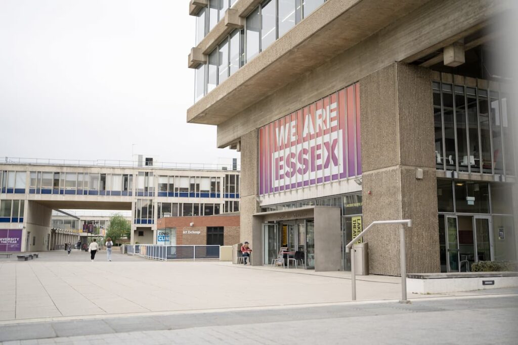 Paternoster lift refurbishment 2 Exterior of the University of Essex