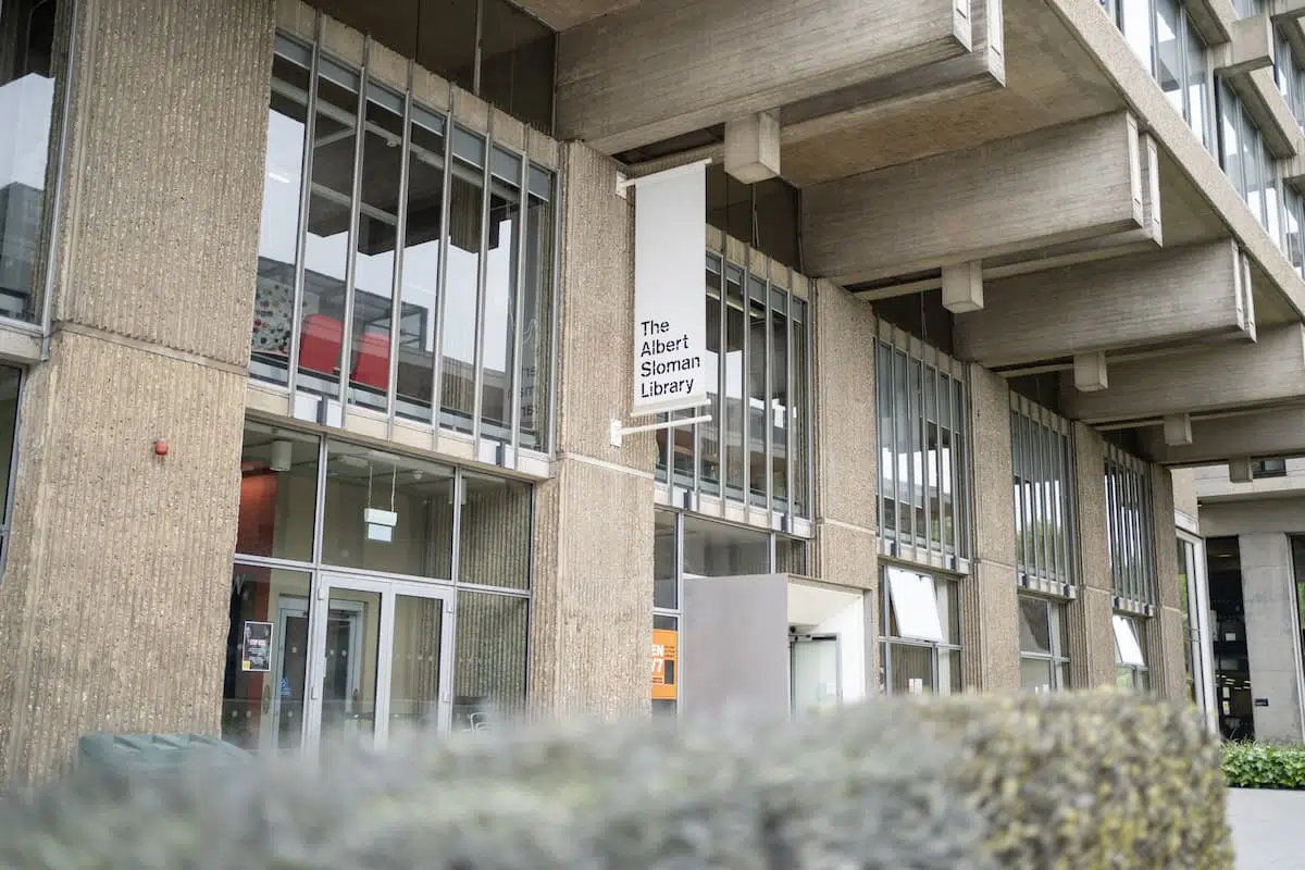 Entrance to Essex University library