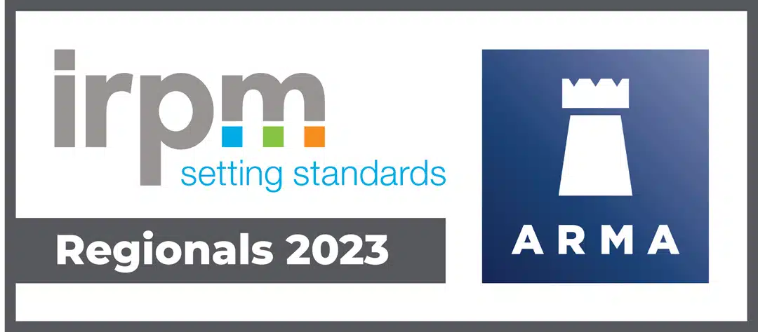 IRPM & ARMA Regional Seminars 2023 Logo