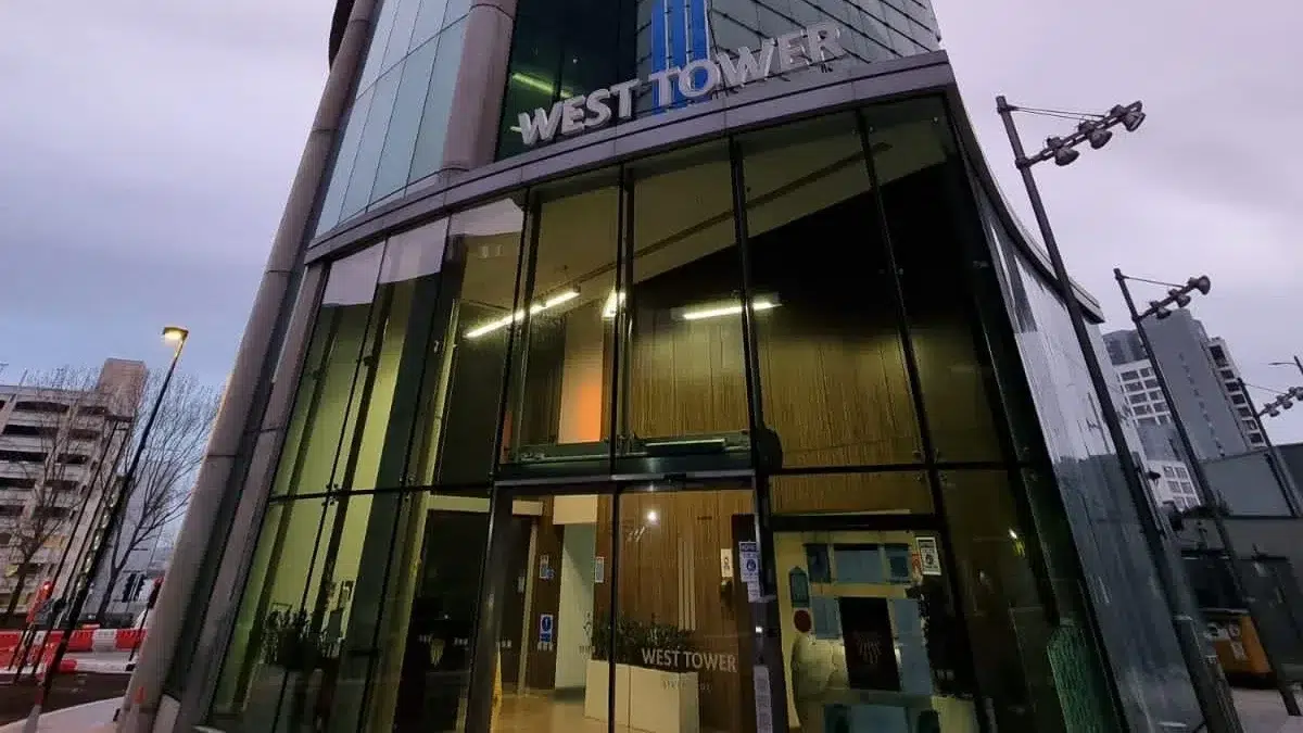 Lift Security System Repair in Liverpool: West Tower Access Control 2 liverpool west tower 3 edited
