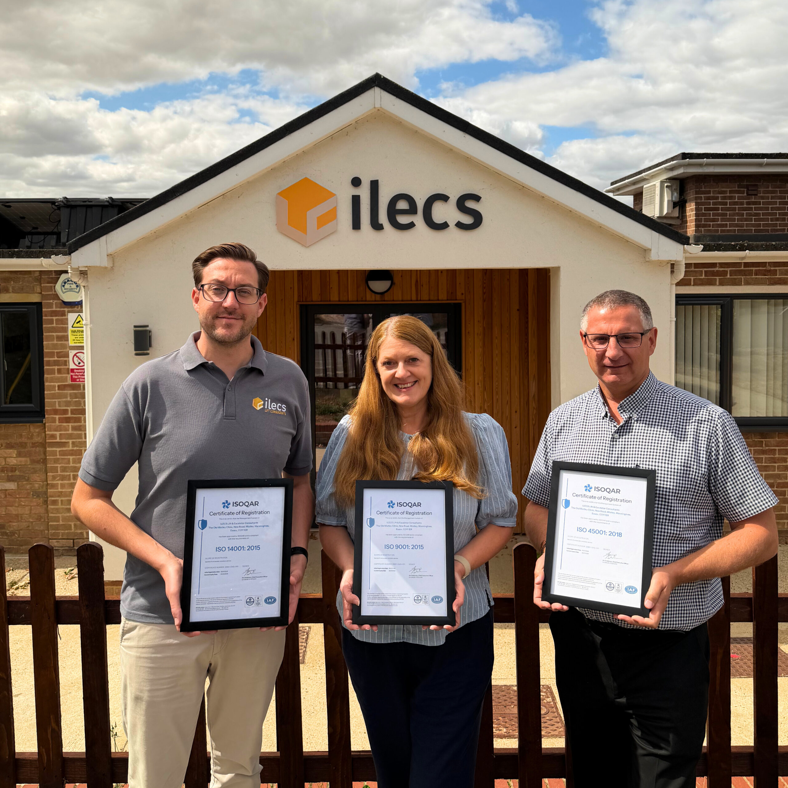 Triple ISO Certification Demonstrates ILECS’ Commitment to Excellence