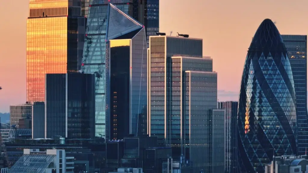 London skyscraper skyline